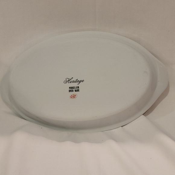 HERITAGE PORCELAIN OVENWARE AU GRATIN DISH - Picture 2 of 2